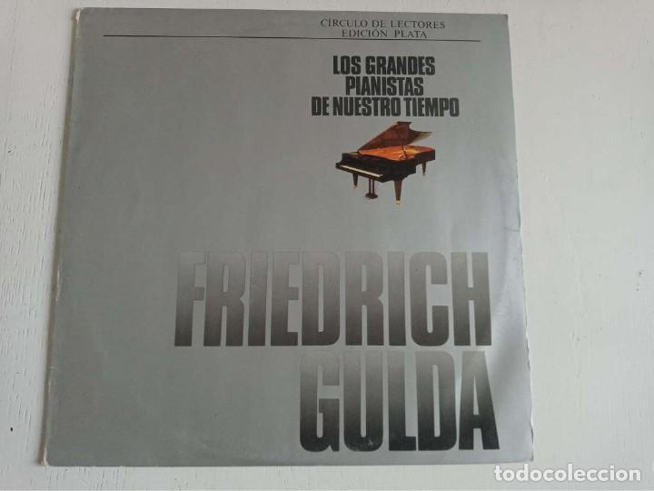 Discos de vinilo: FIEDRICH GULDA Los grandes pianistas de nuestro tiempo