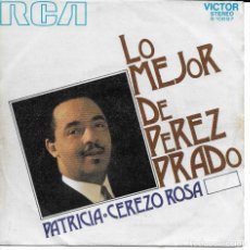Discos de vinilo: PEREZ PRADO PATRICIA-CEREZO ROSA. Lote 242435995
