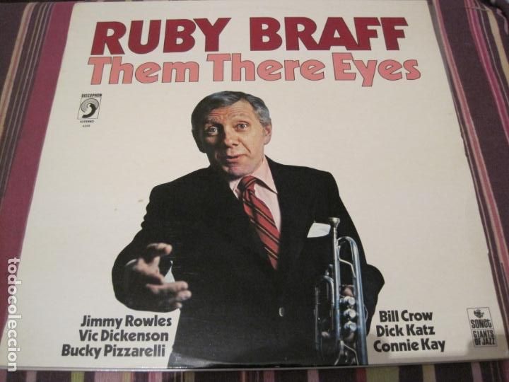 Discos de vinilo: LP RUBY BRAFF THEM THERE EYES DISCOPHON 4358 JAZZ - Foto 1