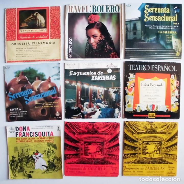 Discos de vinilo: VVAA Lote 62 EPs de Zarzuelas, Opera y Clásica [EP,Lot ] [VG+] - Foto 3 - 242834460