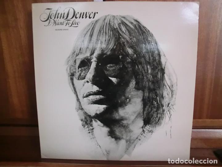 Discos de vinilo: John Denver &ndash; I Want To Live - Foto 1