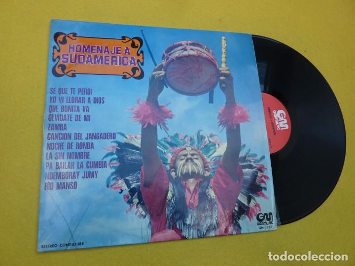Disques de vinyle: LP Los Tres De America &lrm;&ndash; Homenaje A Sudamerica - Spain - Gramusic &lrm;&ndash;GM-259 -&ccedil; 5
