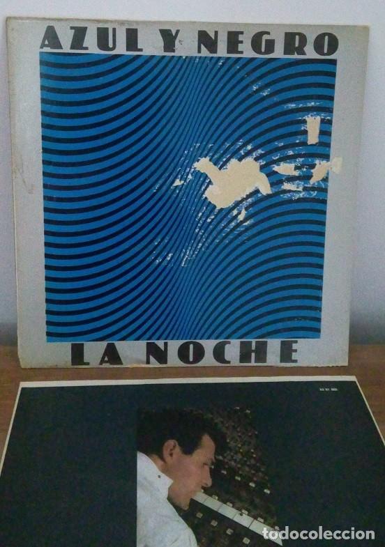Discos de vinilo: AZUL Y NEGRO - LA NOCHE - LP - 1982 - Foto 2