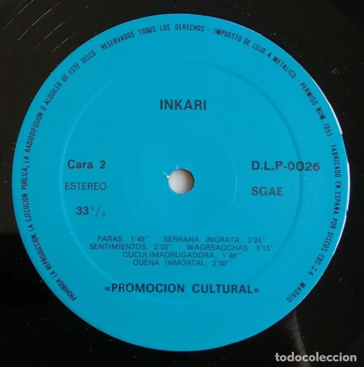 Discos de vinilo: Inkari. Inkari, Lar DLP-0026 - Foto 4