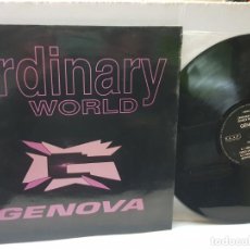 Discos de vinilo: MAXI SINGLE-ORDINARY WORLD-GENOVA- EN FUNDA ORIGINAL 1994. Lote 242945805