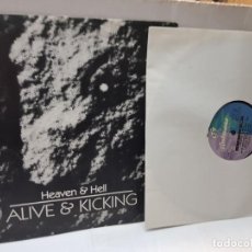 Discos de vinilo: MAXI SINGLE-HEAVEN & HELL-ALIVE & KICKING- EN FUNDA ORIGINAL 1995. Lote 242948670