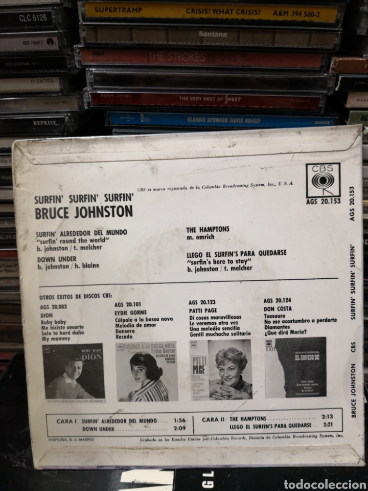 Discos de vinilo: Surfin surfin surfin Bruce Johnston - Foto 2
