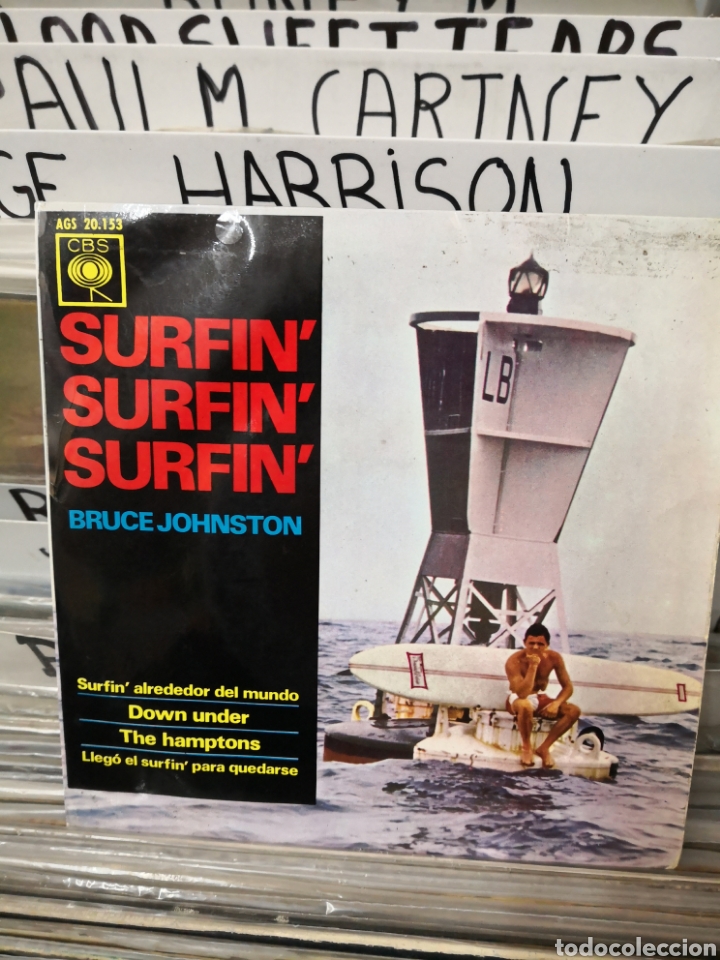 Discos de vinilo: Surfin surfin surfin Bruce Johnston - Foto 1