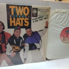Discos de vinilo: LP-TWO WITHOUT HATS-FEATURING 3 ON THE MIC- EN FUNDA ORIGINAL