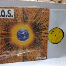 Discos de vinilo: MAXI SINGLE-SOS-THE NEWS- EN FUNDA ORIGINAL 1993. Lote 242963995