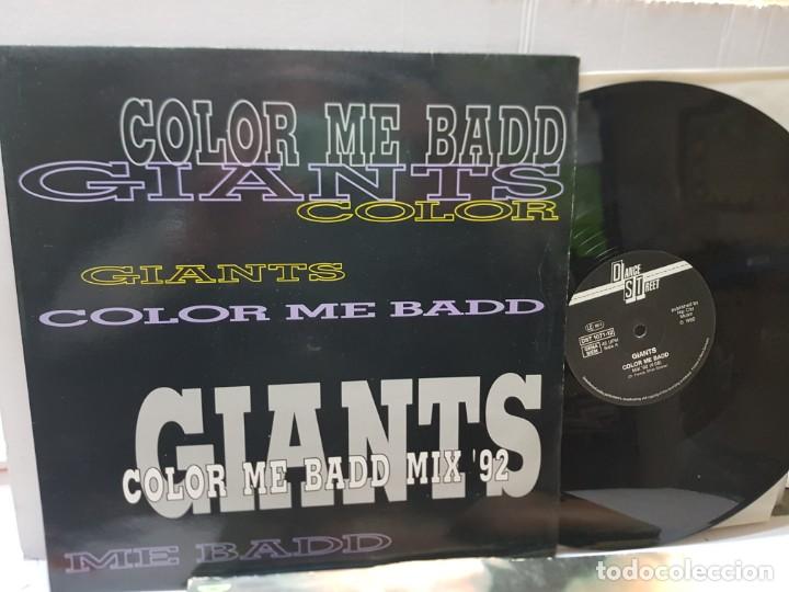 Discos de vinilo: MAXI SINGLE-GIANTS-COLOR ME BADD - en funda original 1992 - Foto 1 - 242990800