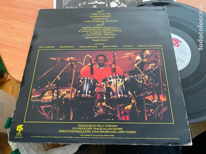 Discos de vinilo: BILLY COBHAM (POWERPLAY) LP (B-22) - Foto 3