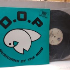 Discos de vinilo: MAXI SINGLE 33 -D.O.P-MUSICIANS OF THE MIND- EN FUNDA ORIGINAL 1992