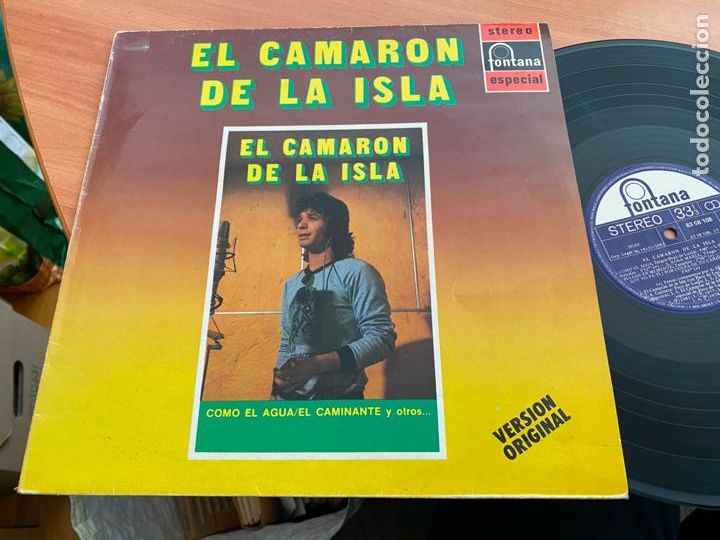 Discos de vinilo: CAMARON DE LA ISLA (CAMARON DE LA ISLA) LP 1983 (B-22) - Foto 1