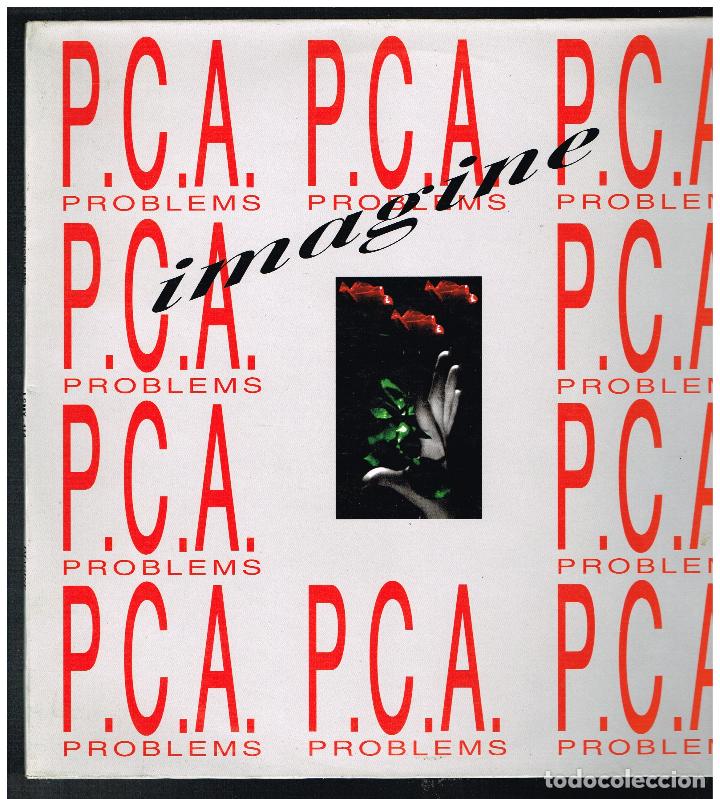 Discos de vinilo: PCA PROBLEMS - IMAGINE (2 VERSIONES) - MAXI SINGLE 1993 - ED. ESPA&Ntilde;A - Foto 1