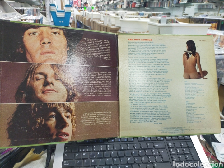 Discos de vinilo: Soft machine LP 1968 u.s.a. escuchado - Foto 2