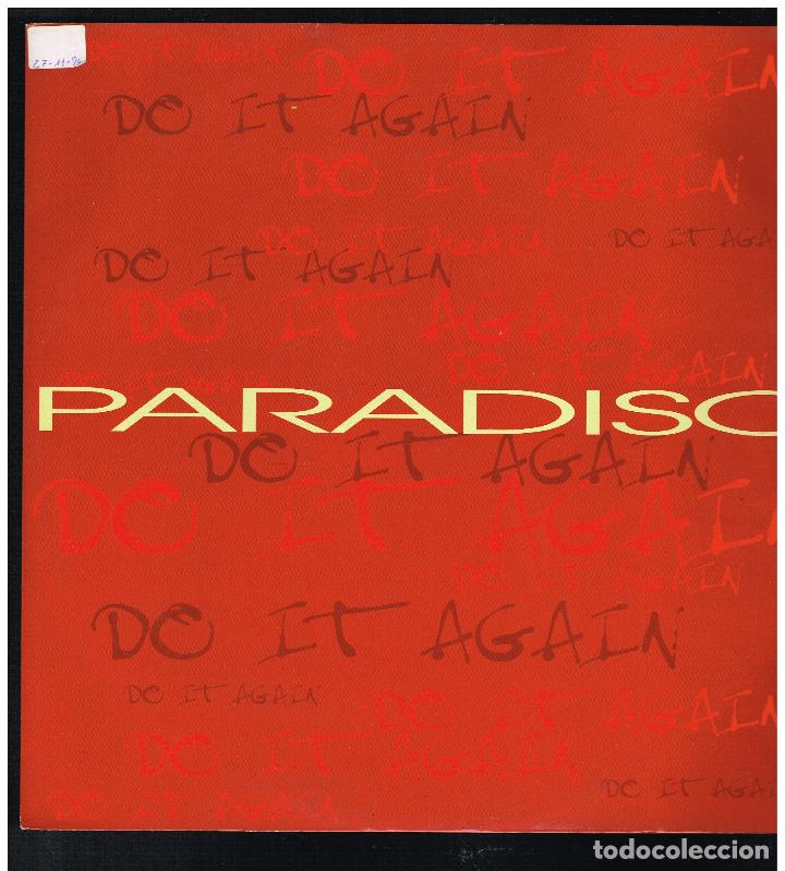 Discos de vinilo: PARADISO - DO IT AGAIN - MAXI SINGLE 1994 - ED. UK - Foto 1