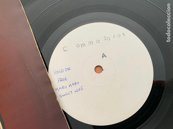 Discos de vinilo: COMMODORES (MOVIN ON) LP TEST PRESSING (B-22) - Foto 2