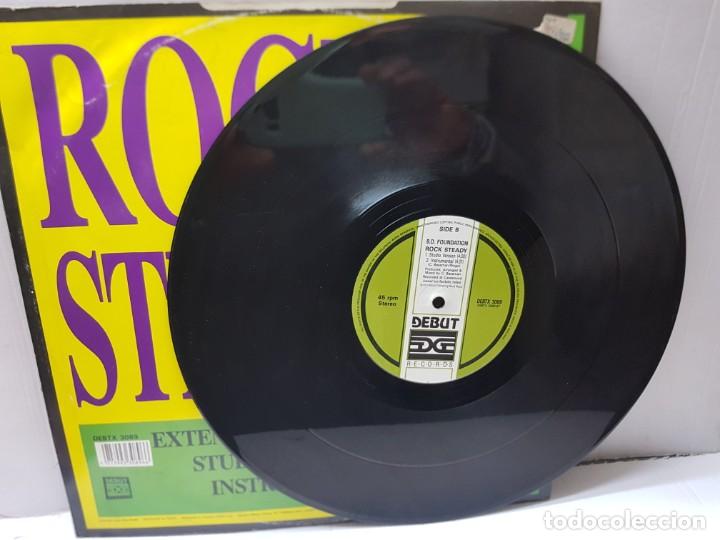 Discos de vinilo: MAXI SINGLE-B.D.FOUNDATION -ROCK STEADY- en funda original - Foto 3