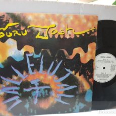 Discos de vinilo: MAXI SINGLE-GURU JOSH-HALLELUJAH- EN FUNDA ORIGINAL 1991