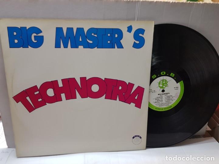 Discos de vinilo: MAXI SINGLE-BIG MASTERS-TECHNOTRIA- en funda original 1992 - Foto 2