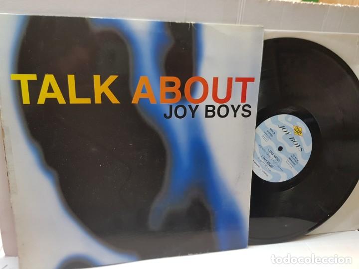 Discos de vinilo: MAXI SINGLE-JOY BOYS-TALK ABOUT- en funda original 1994 - Foto 1
