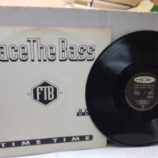 Discos de vinilo: MAXI SINGLE-FACE THE BASS-TIME TIME- EN FUNDA ORIGINAL 1993. Lote 243126380