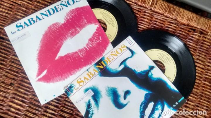 Vinyl-Schallplatten: LOTE DE 2 SINGLES (VINILO) -PROMOCION-DE LOS SABANDE&Ntilde;OS A&Ntilde;OS 90
