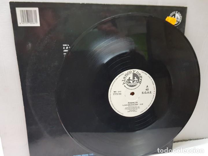 Discos de vinilo: MAXI SINGLE-ROZALLA-LOVE BREAKDOWN- en funda original 1992 - Foto 3