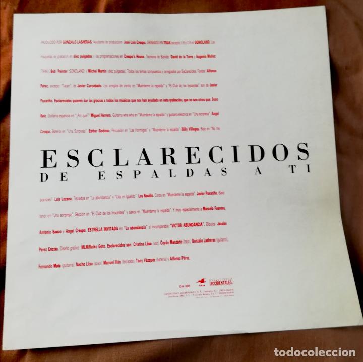 Discos de vinilo: ESCLARECIDOS. FUNDA INTERIOR - Foto 1