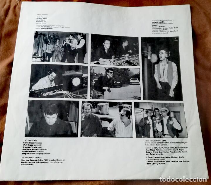 Discos de vinilo: DANZA INVISIBLE. FUNDA INTERIOR - Foto 1