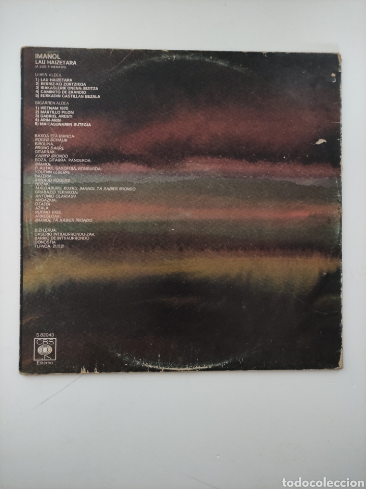 Discos de vinilo: 2 Lps Imanol - Foto 3