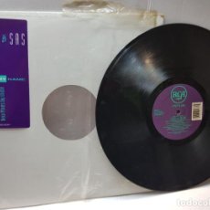 Discos de vinilo: DISCO MAXI SINGLE 33 1/3 -LOVE & SAS-CALL MY NAME- EN FUNDA ORIGINAL 1992