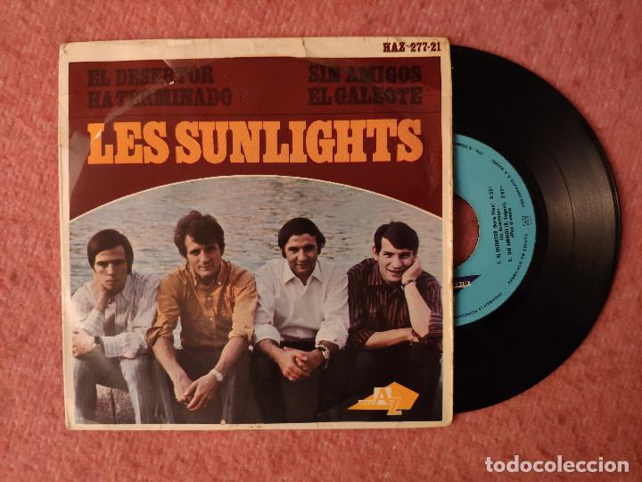 Disques de vinyle: EP LES SUNLIGHTS - El desertor / Sin amigos +2 - HAZ 277-21 - SPAIN press (VG++/EX-)