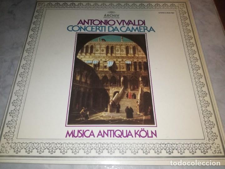 Discos de vinilo: ANTONIO VIVALDI-CONCERTI DA CAMERA-GATEFOLD-ORIGINAL ESPA&Ntilde;OL-EXCELENTE ESTADO