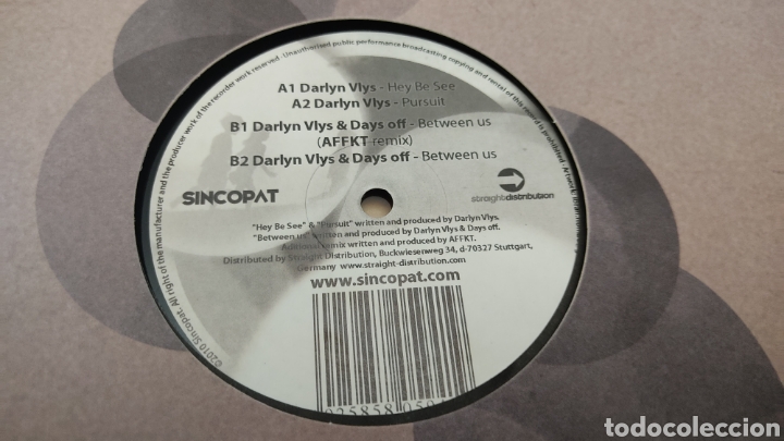 Discos de vinilo: Disco vinilo maxi DARLYN VLYS &rdquo;SOLEIL LEVANT&rdquo; - Foto 3