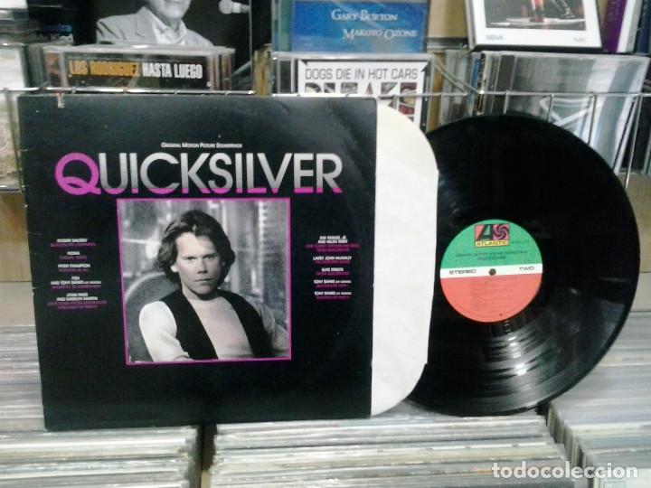 Discos de vinilo: LMV - BSO Quicksilver. Atlantic records 1986, ref. 81631-1-E - LP - Foto 1