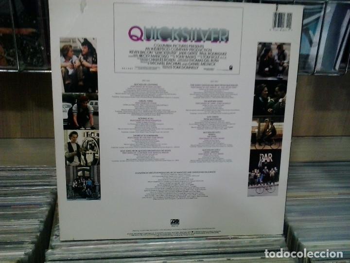 Discos de vinilo: LMV - BSO Quicksilver. Atlantic records 1986, ref. 81631-1-E - LP - Foto 2
