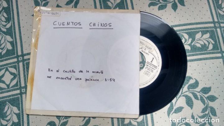 Vinyl-Schallplatten: SINGLE (VINILO)-PROMOCION- DE CUENTOS CHINOS A&Ntilde;OS 80