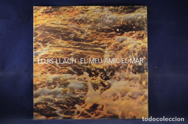 Discos de vinilo: LLUIS LLACH &lrm;- EL MEU AMIC EL MAR - LP - Foto 1