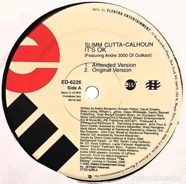 Discos de vinilo: Slimm Calhoun &lrm;&ndash; Its OK - Foto 1
