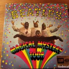 Discos de vinil: THE BEATLES - MAGICAL MYSTERY TOUR ************** RARO EP ESPAÑOL STEREO SELLO NEGRO 1967. Lote 243457290