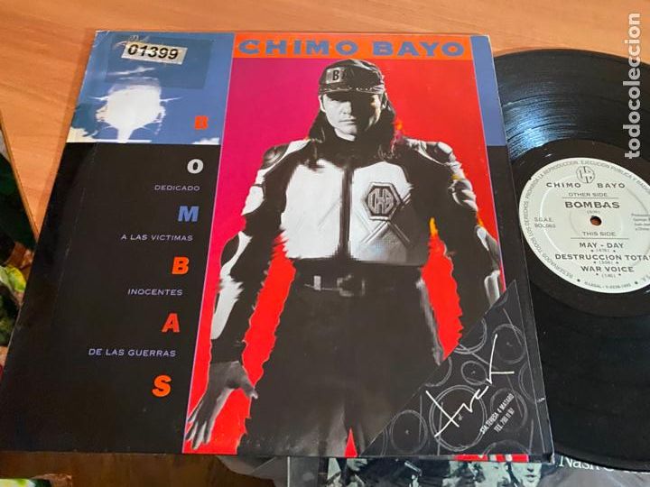 Discos de vinilo: CHIMO BAYO (BOMBAS) MAXI (B-23) - Foto 1