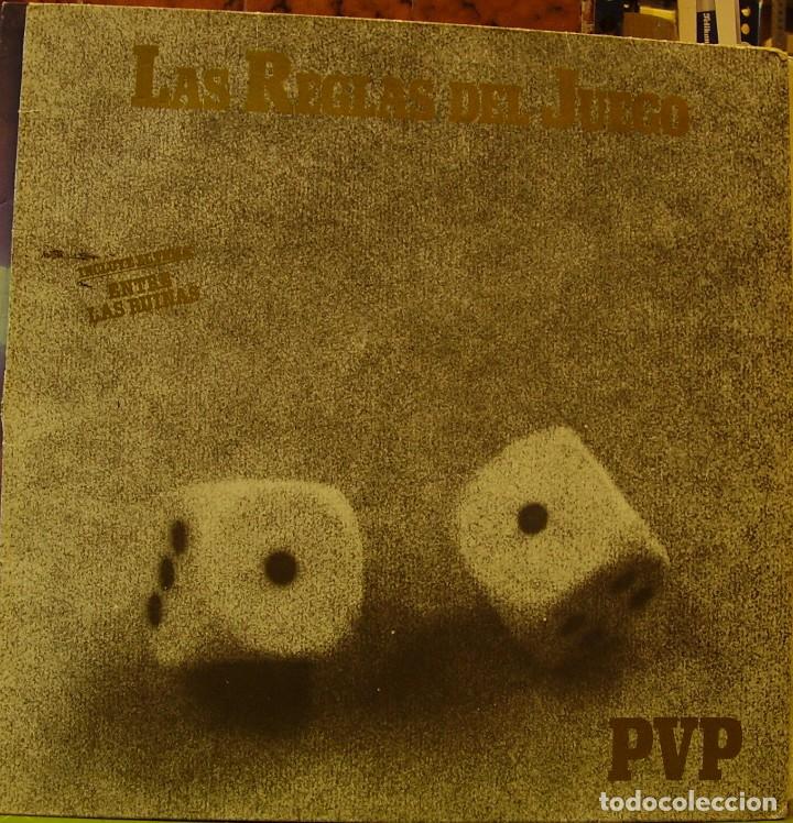 Discos de vinilo: P.V.P. - LAS REGLAS DEL JUEGO LP + INSERT 1984 - Foto 1