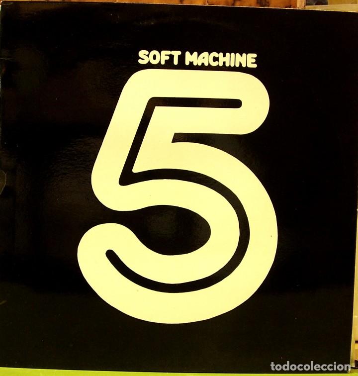 Discos de vinilo: SOFT MACHINE - CINCO 5 LP SPAIN 1980 - Foto 1