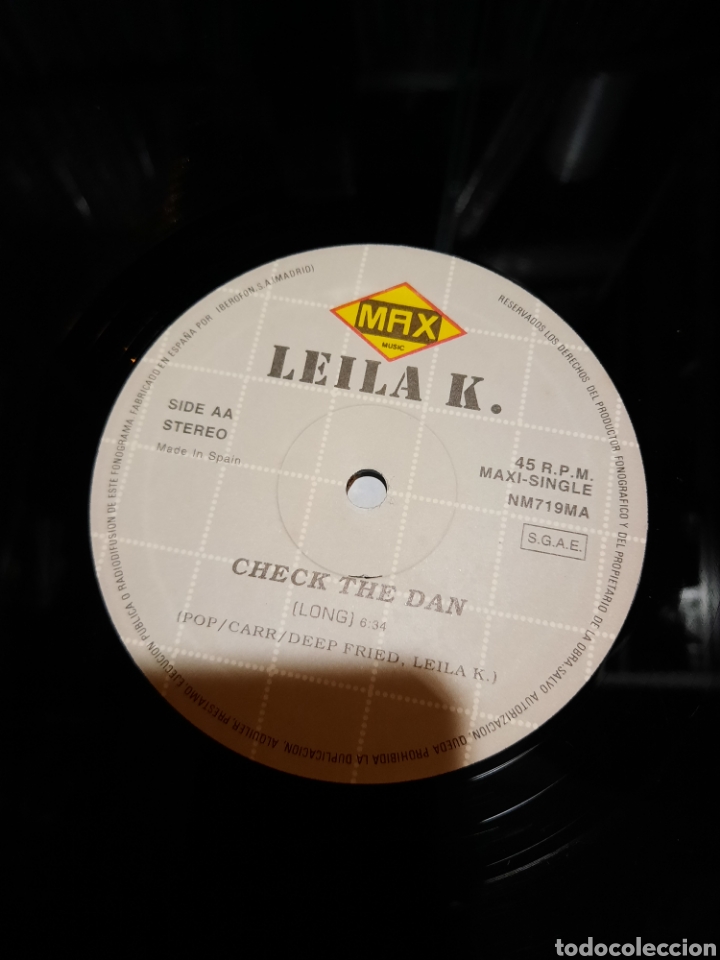 Discos de vinilo: Leila K. - ca plane pour moi - Foto 2
