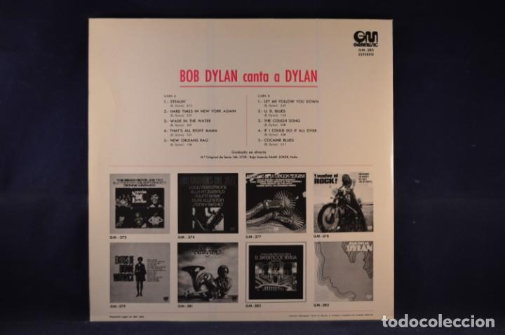 Discos de vinilo: BOB DYLAN &lrm;- CANTA A DYLAN - LP - Foto 2