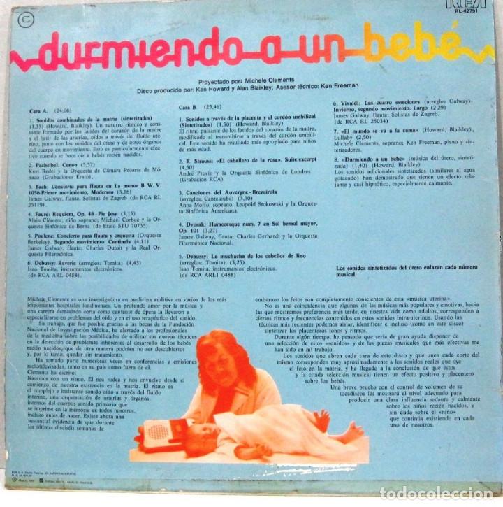 Discos de vinilo: DUTMIENDO A UN BEBE - LP - Foto 2