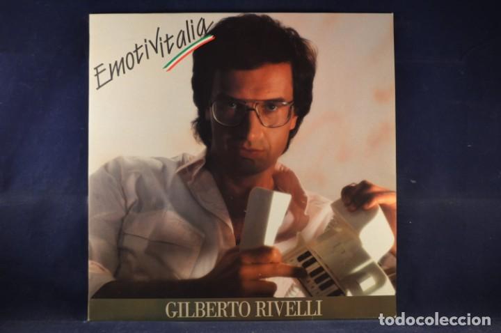 Discos de vinilo: GILBERTO RIVELLI &lrm;- EMOTIVITALIA - LP - Foto 1
