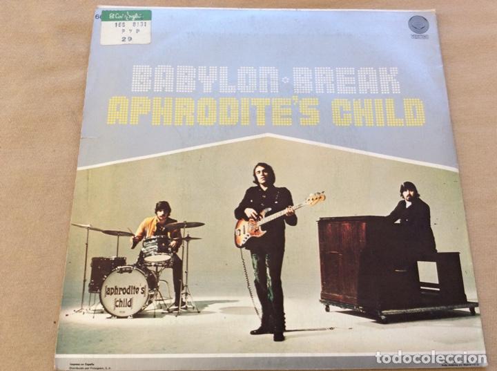 Discos de vinilo: Aphrodites Child &ndash; Babylon / Break. Vertigo. - Foto 2